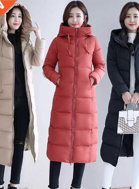 2022 New Winter Jacket Women Parkas Hooded Casual Overcoat F