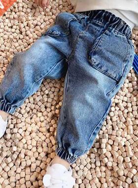 Boys Pants Kids Autumn Spring Clothes Trousers Children Deni