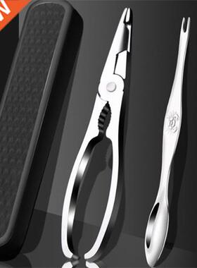 1/3pcs Stainless Steel Crab Eating Tool Crab Peeling Tools