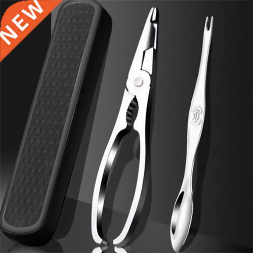 1/3pcs Stainless Steel Crab Eating Tool Crab Peeling Tools