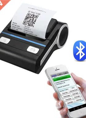 Bluetooth Printer 80mm Receipt Printer 3 inch Portable Therm