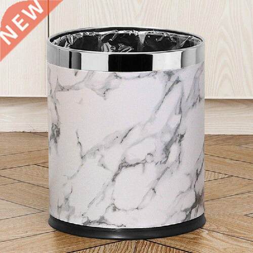 Poubelle Large Waste Bin Metal Creative Round Cute Luxury