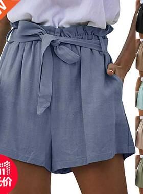 S-3XL Large size Summer Casual shorts for ladies大码休闲短裤