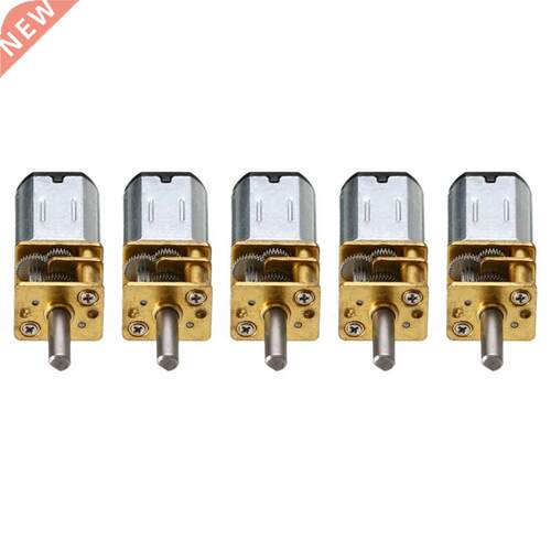 5Pc 0RPM N20 Micro-Speed Gear Motor DC 6V Reduction Gear Mo