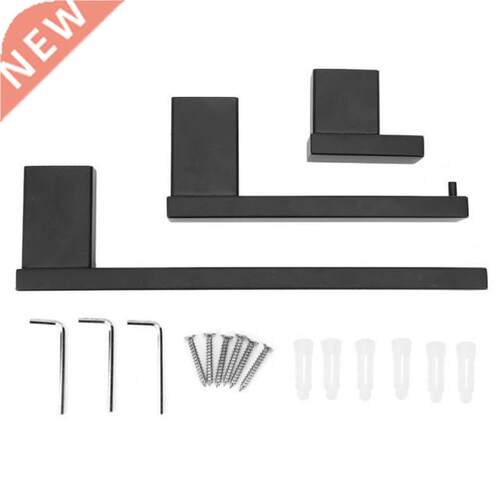 Modern Style Wall Mounted Toilet Roll Holder Towel Rack Rust