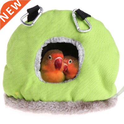 Pet Parrot Nest Plush Warm Winter Hammock Bird Hanging