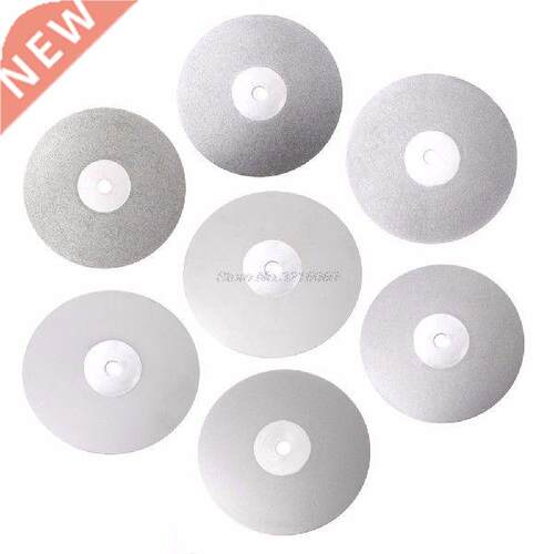 6 Inch Grit 80-2000 Diamond Coated Flat Lap Wheel Jewelry