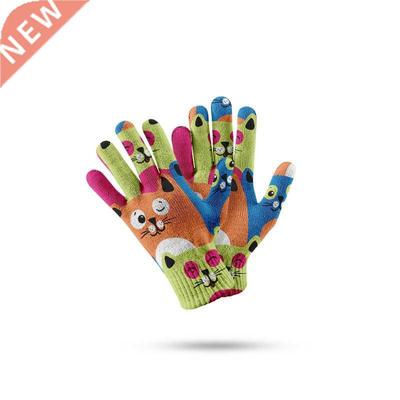 Cute Women's Winter Mittens Ladies' Soft And