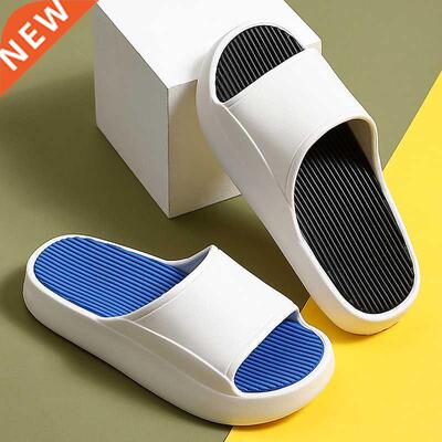 Men Women Slippers Indoor Summer Platform Shoes Soft EVA Bea