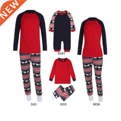 Kids Tales Christmas Pajamas Set Family Matching Outfits Fat