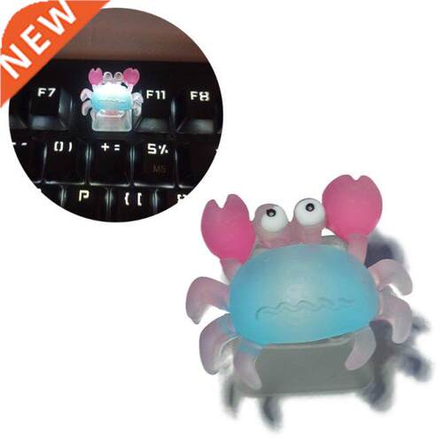 1Pc Custom  Anime Crab Keycap Bottom Backlit Keycaps