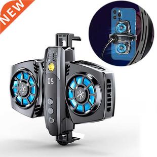 Usb Phone Cooler Semiconductor Dual Cooling Fan Radiator Sma