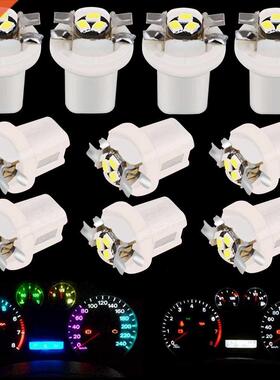 10Pcs New T5 B8.5D 509T Super Bright LED Bulbs Auto Dashboar