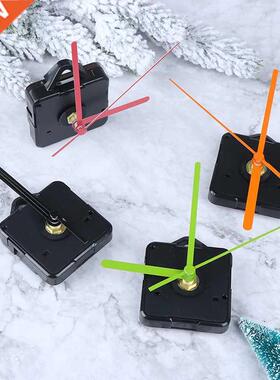 1Set Silent Clock Colorful Hands Quartz Wall Clock Mechanism