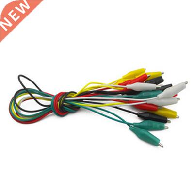 10pcs 50cm Alligator Clips Electrical DIY Test Leads Alligat