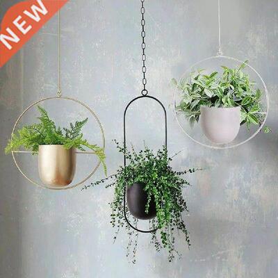Hanging Basket Iron Hanging Flower Pot Swinging Flower