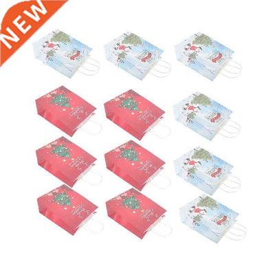 Bag Paper Christmas Bags Goodie Gift Recyclable Present