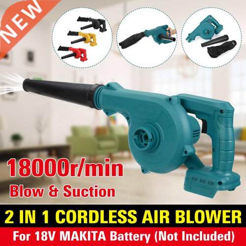 2 IN 1 Codless Electic Ai Blowe Vacuum Leaf Comute Dus