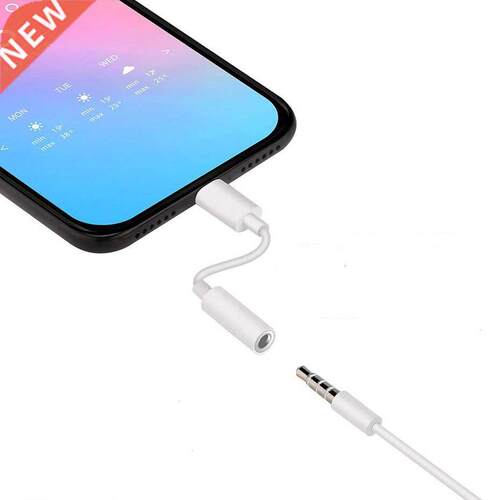 lightning to  5 mm jack adate Headhones Convete fo I
