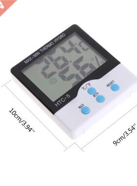 LCD Hygrometer Temperature Humidity Meter Weather Station HT