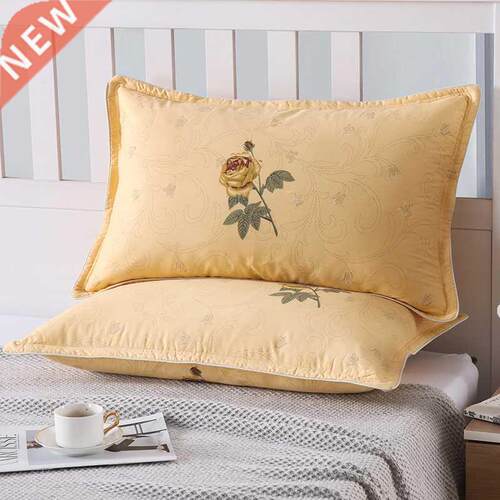 [Single] Pure Cotton Pillowcase Thick Quilted Pillow Case