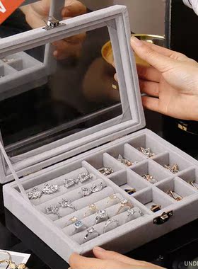 Hot Sales Fashion Portable Velvet Jewelry Ring Jewelry Displ