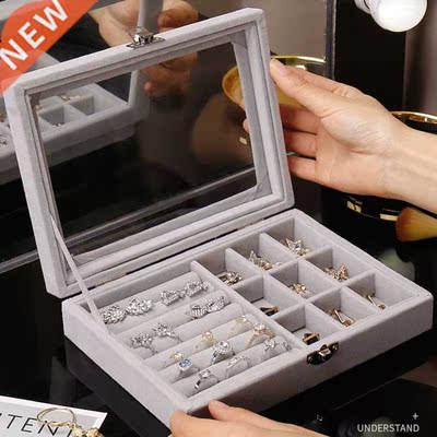 Hot Sales Fashion Portable Velvet Jewelry Ring Jewelry Displ