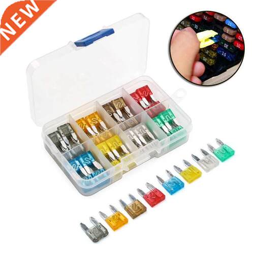 80Pcs Auto Safety Blade Fuses Assortment Kit Standard ATC/AT