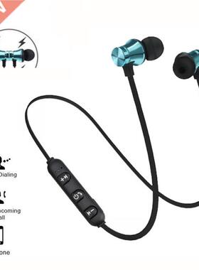 Sports magnet Stereo Bluetooth Earphone With HD Mic Wireless