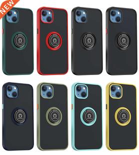 Emutii for iPhone 14 13 12 11 Pro Max Cases Stand Holder Rin