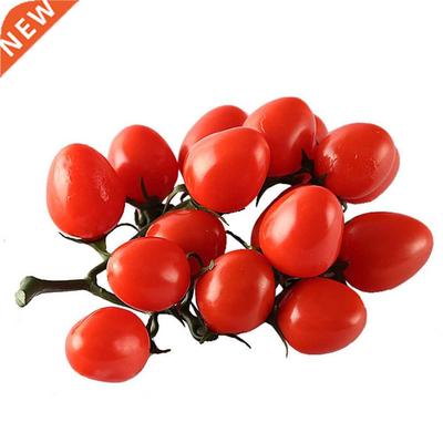 19cm Artificial Tomato Fake Fruit Vegetable Realistic PU For