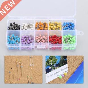 500 PCS/box Round Pearl Head Pins Map Tack Board Safety Thum