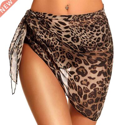 Bikini ver Up Short Sarongs Beach Wrap Sheer Wraps Chiffon v
