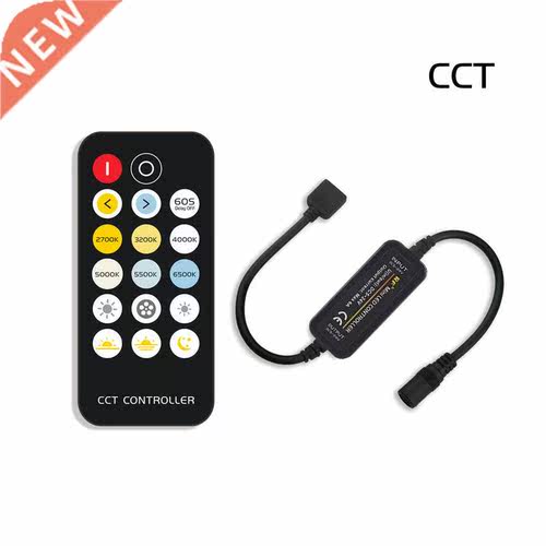 New LED RF Controller with 17 Keys Remote Control for Single