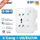 Touch Switches Wifi Socket Wall Normal AUBESS With