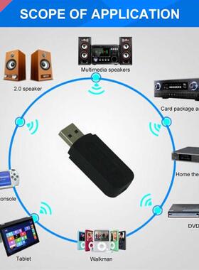 .5mm Jack USB Bluetooth-Compatible AUX Wireless Car Audio R