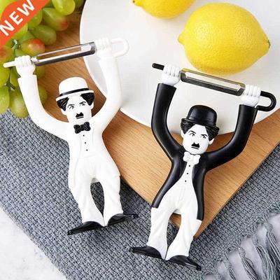 Cute Chaplin it Vegetable Apple Stainless Steel Peelers &amp
