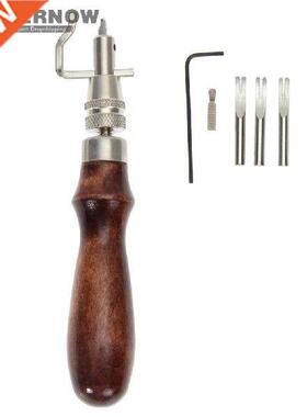 5 in 1 Sewing Tools Pro Leather Craft Groover Crease