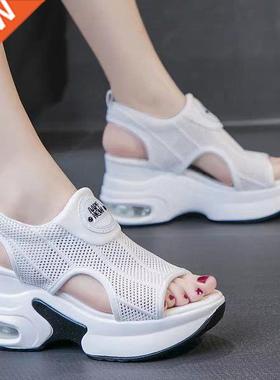 Height Increasing Inse Sports Sandals for Women 2021 Summe