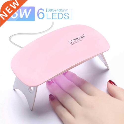 UV Nal Lamp 6W Sun Mn LED Lamp Gel Nal Polsh Dryer