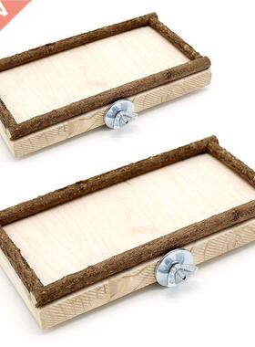 Hamster Toys Seesaw Rat Swing Harness Parrot Wooden Ladder