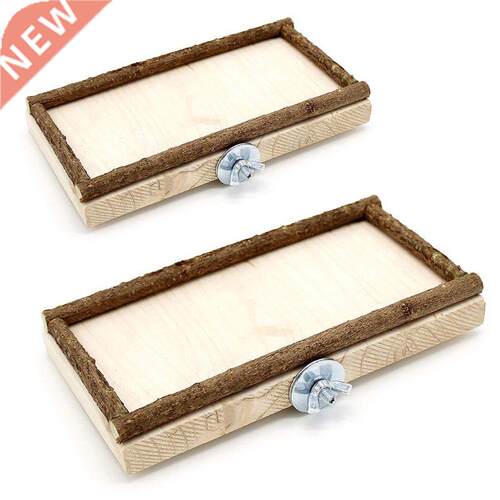 Hamster Toys Seesaw Rat Swing Harness Parrot Wooden Ladder