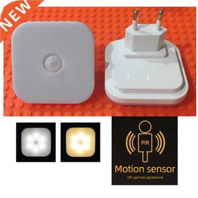 Night Light With EU Plug Smart Motion Sensor LED Night Lamp