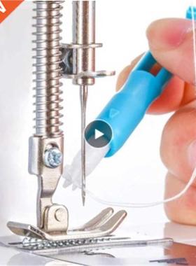 Sewing Machine Needle Threader Stitch Insertion Tool Automat