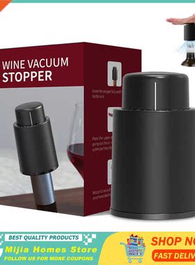 Plastic Vacuum Wine Bottle Stopper Sealed Storage Vacuum Mem