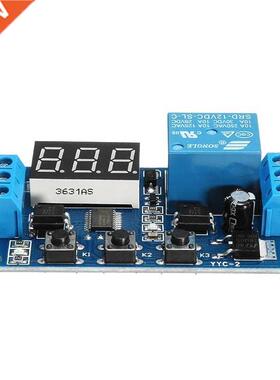 12V Relay Module External Trigger Delay Switch Time Adjuab