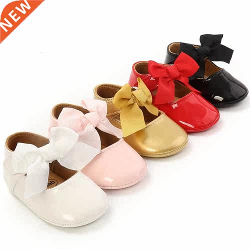 2021 Autumn Baby oes PU Leather Newborn Boys Girls oes F