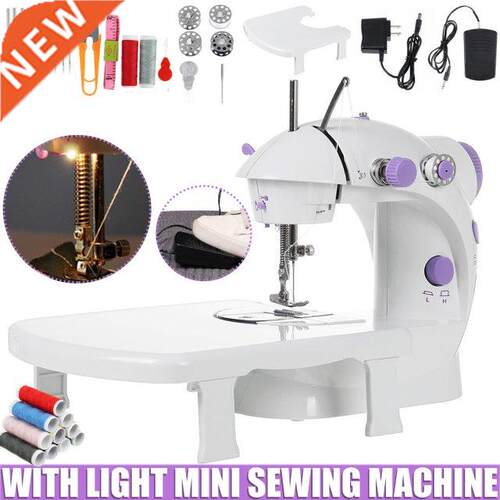 Portable Electric Sewing Machine Set Stitch Sew needlework C