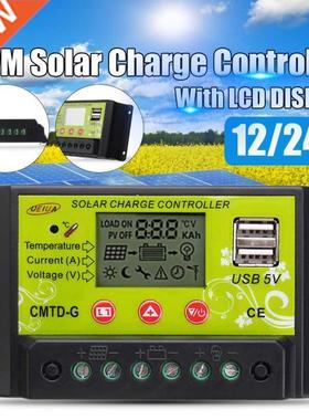 10A/20A Auto Solar Charge Controller PWM Dual USB Output Sol