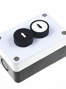 Self reset flat button 2 hole waterproof button box switch b